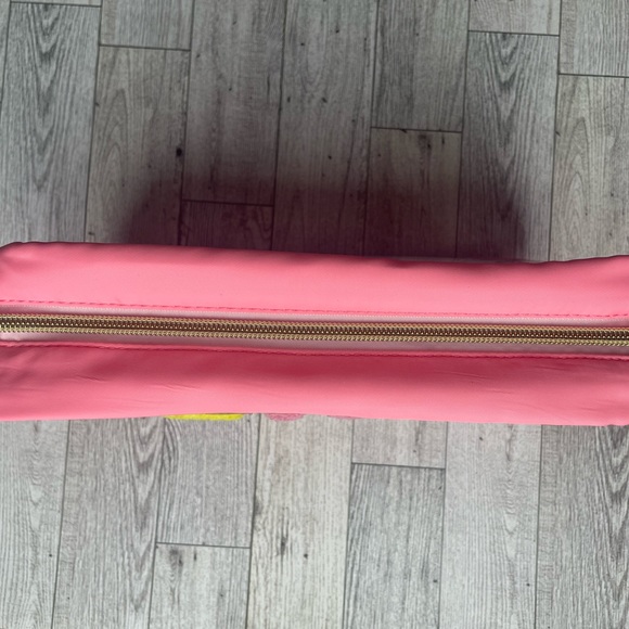 SOLD New Large Stuff Makeup Bag Pouch Clear with Pink, Inspired by Stoney Clover - Picture 6 of 7